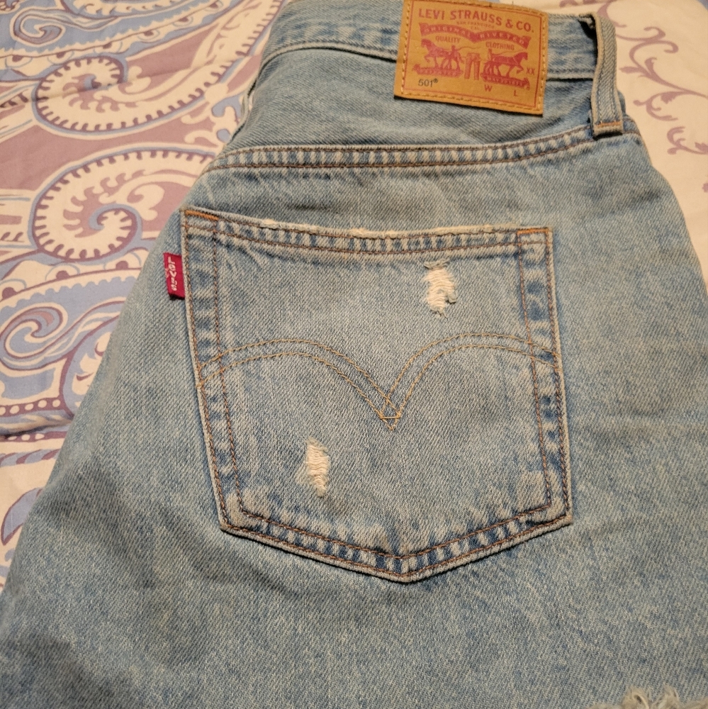 Levi's jean shorts